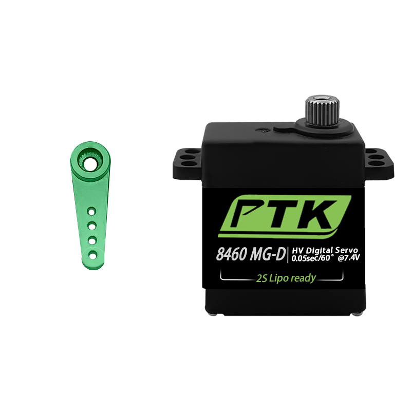 Servo Metal Gear - PTK 8460 MG-D9gデジタルサーボメタルギアリモコンヘリコプターリモコンモデルカー航空機ロボット電動カーテンモーター