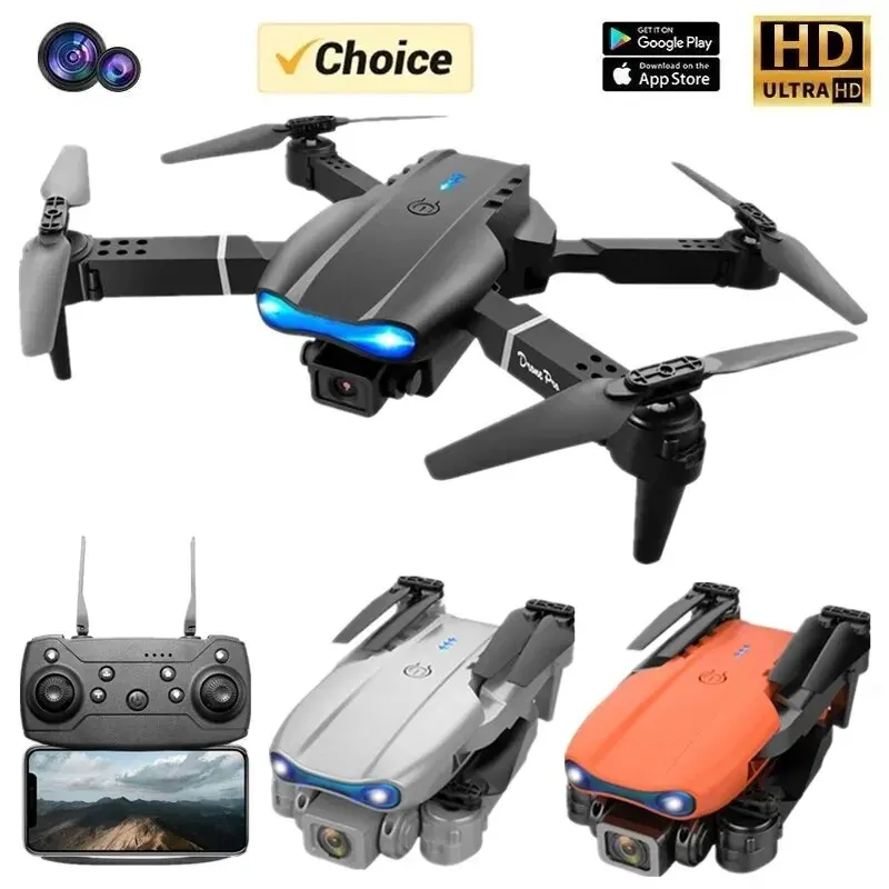 Top Rc Hobby Mini Xcub - プロフェッショナルミニドローン E99 HD 4k カメラ折りたたみ式 WIFI