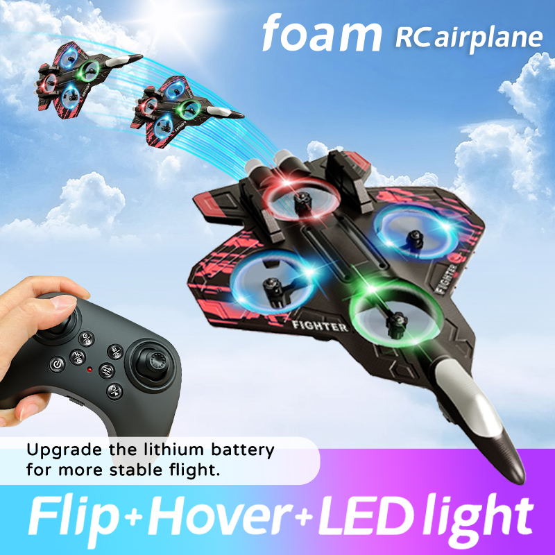 Gyroscope Rc Module - L101ミニドローン プロフェッショナルフォーム飛行機 2.4Gリモコン航空機 EPPスタントFPVドローン 360 °