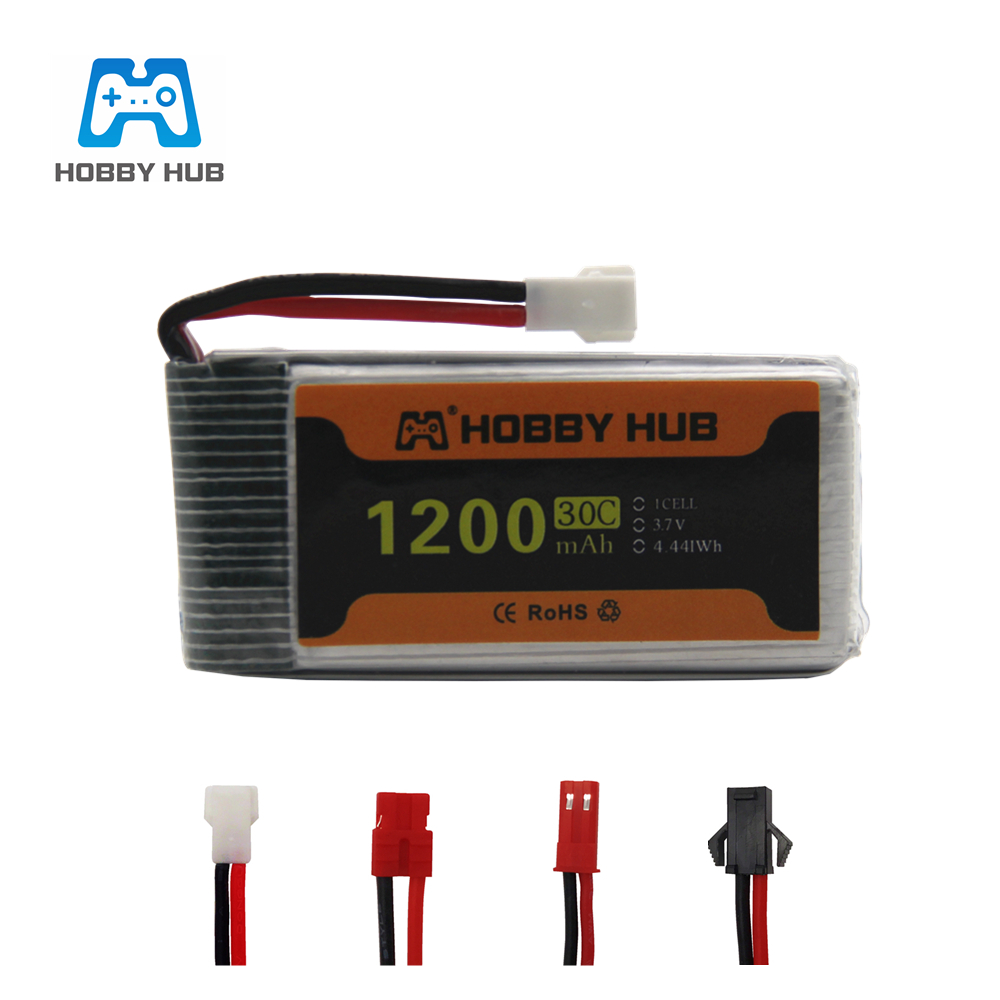 3.7V 1200mAh 30C リポバッテリー Syma  - Hobby Rc Quadcopters & Multirotors のレビューと価格
