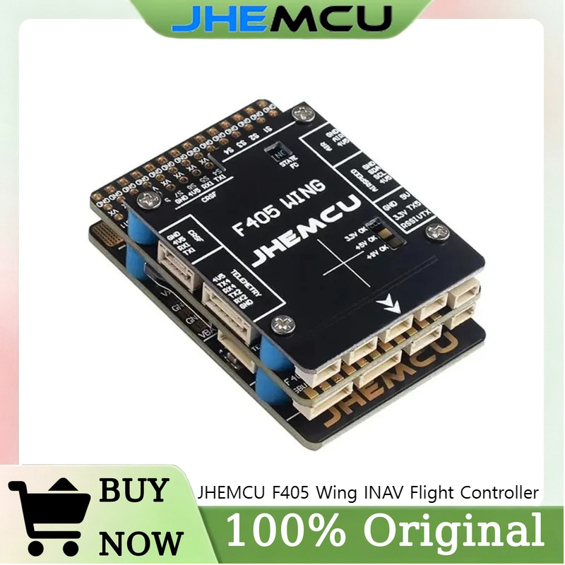 JHEMCU F405 ウイングフライトコントローラー IN - Gyroscope Rc Module のレビューと価格