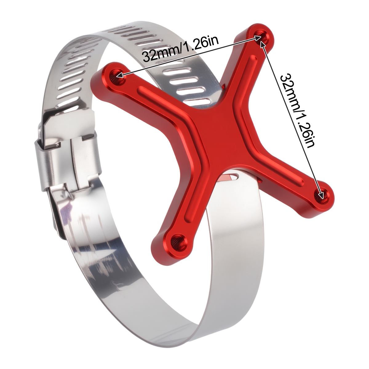 ユニバーサル調整可能なファンマウント 30-49mm 広範囲 - Rc Hobby Parts のレビューと価格