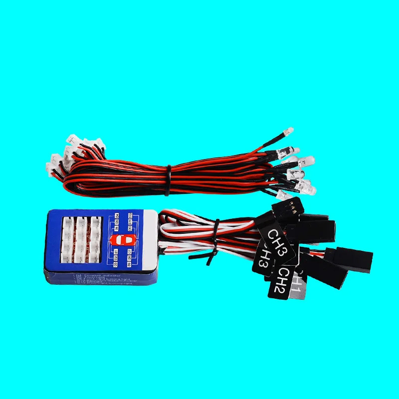 1/10スケールRCカーLED照明システムキット12個スマー - Rc Hobby Nook のレビューと価格