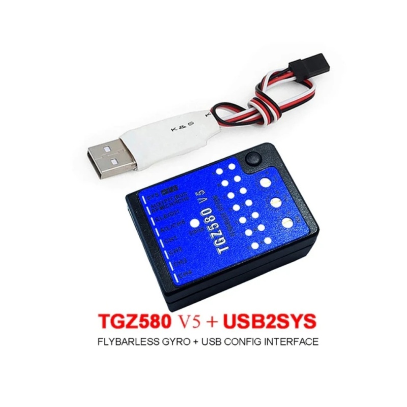 GZ580 V5 3 軸フライバーレスジャイロ USB プロ - Gyroscope Rc Module のレビューと価格