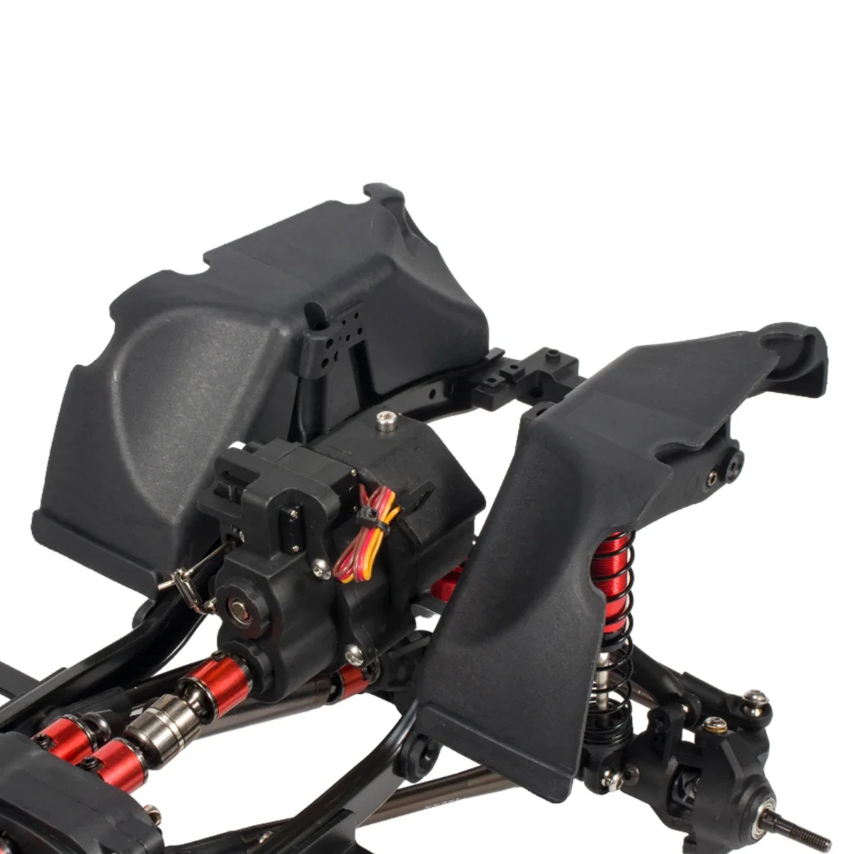 ブラックプラスチックフロントリアフェンダーフレア 1/10  - Rc Hobbies のレビューと価格