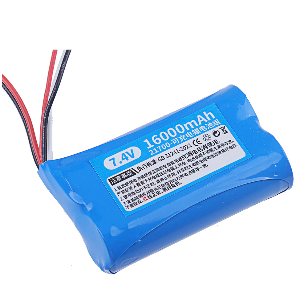 21700 7.4V 16000mAh バッテリー Wlto - Rc Hobby Parts のレビューと価格