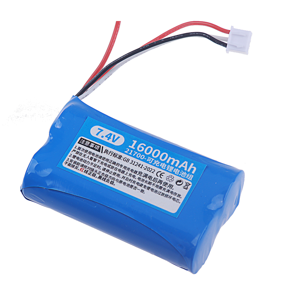 21700 7.4V 16000mAh バッテリー Wlto - Rc Hobby Parts のレビューと価格