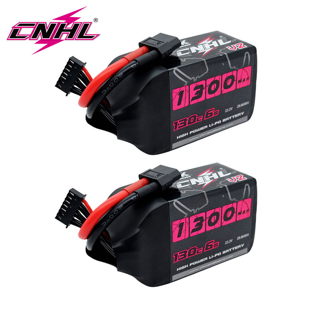 2 個 CNHL 6S 22.2V リポバッテリー 1300 - Hobby Rc Quadcopters & Multirotors のレビューと価格
