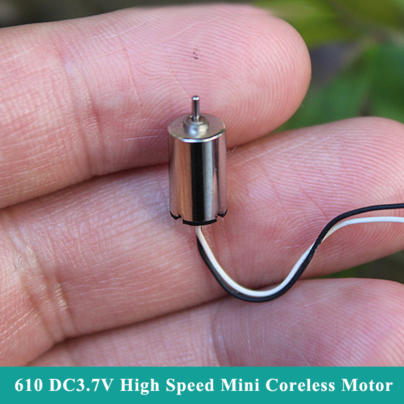 610ミニコアレスモーターDC 3V 3.7V 35000R - Rc Hobby Explosion のレビューと価格