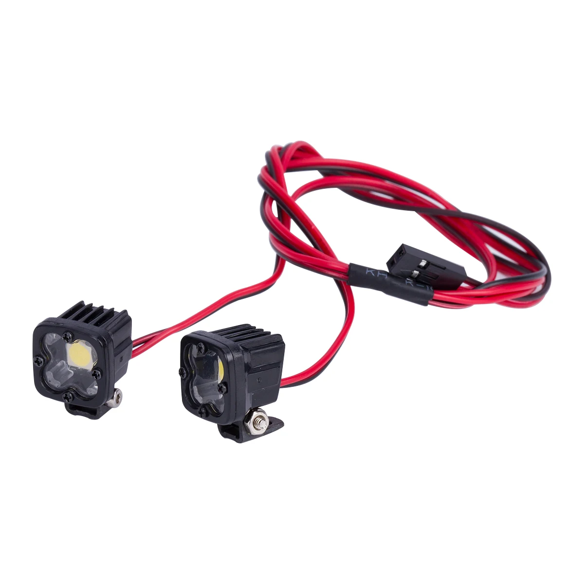 RC カースクエア高輝度 LED トップライトヘッドライトス - Rc Hobby Nook のレビューと価格