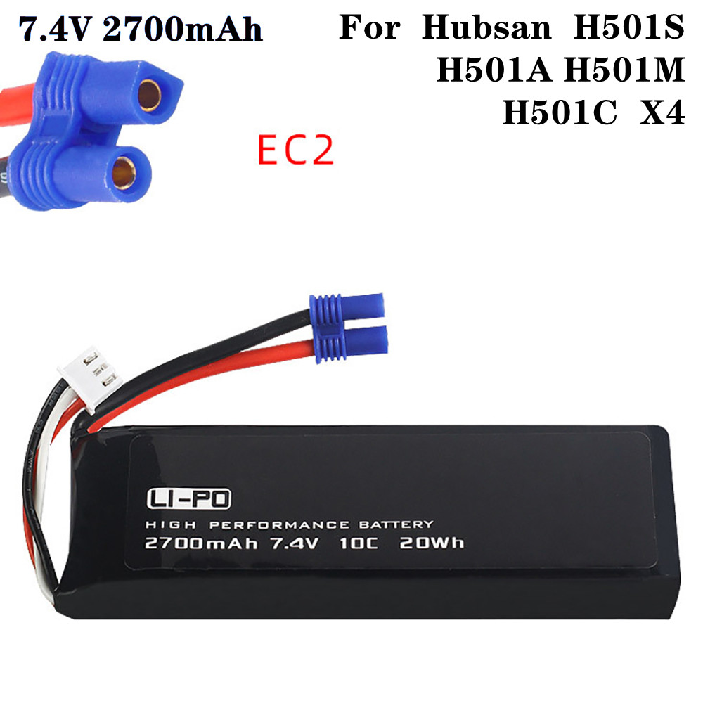 7.4V 2700mAh 10C オリジナルバッテリー Hu - Rc Hobby Parts のレビューと価格