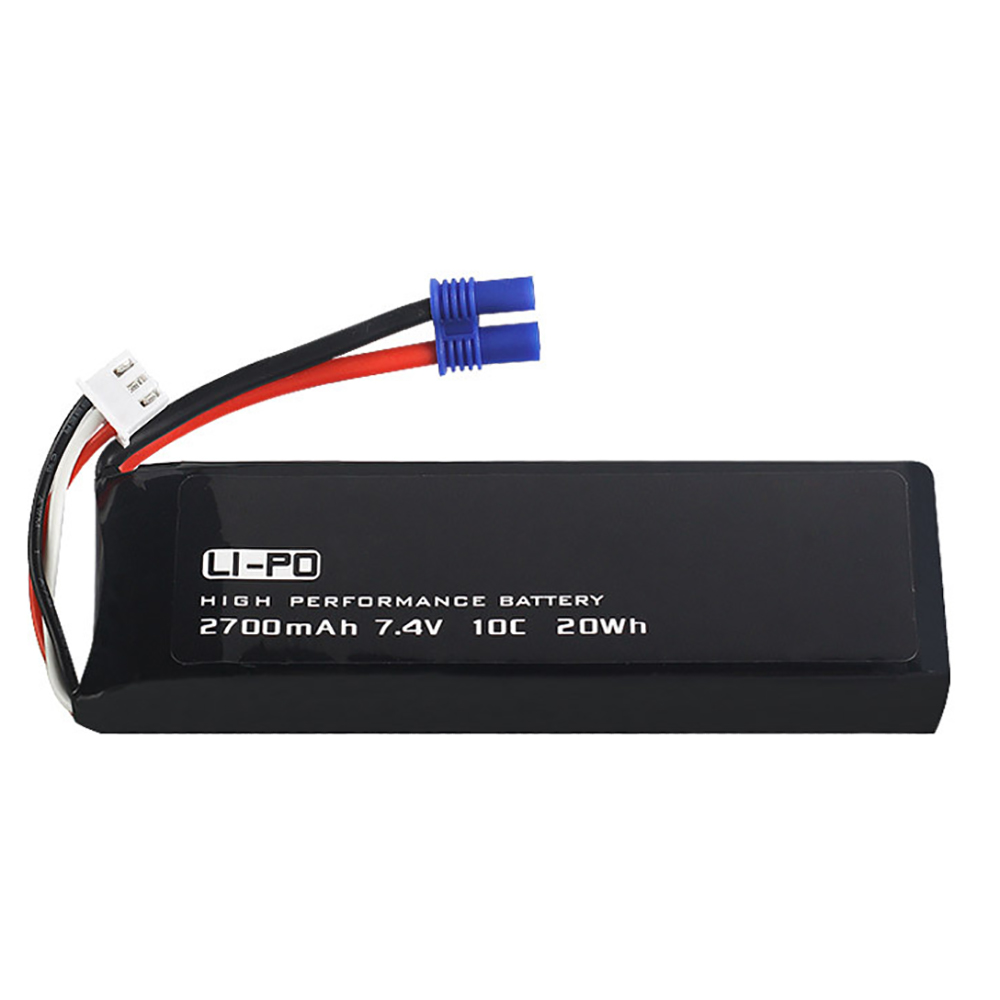 7.4V 2700mAh 10C オリジナルバッテリー Hu - Rc Hobby Parts のレビューと価格