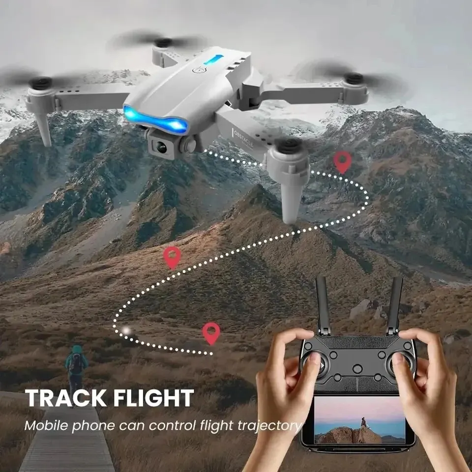 プロフェッショナルミニドローン E99 HD 4k カメラ折 - Top Rc Hobby Mini Xcub のレビューと価格