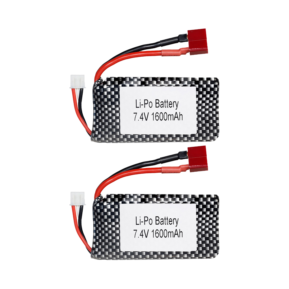 1/2/3ピース/ロット7.4v 1600mah 70356 - Rc Hobby Parts のレビューと価格